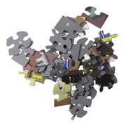 Puzzle-Rätsel-Adventskalender: Die dunkle Seite des Weichnachtsmarkts - 24 Puzzles mit insgesamt 960 Teilen - Abbildung 3