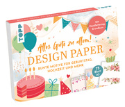 Design Paper A5: Alles Gute zu allem. Mit Handlettering-Grundkurs - Cover
