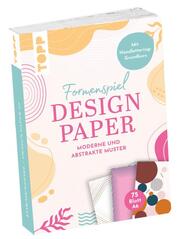 Design Paper A6 Formenspiel. Mit Handlettering-Grundkurs
