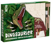 Dinosaurier - Der Ausgrabungs-Adventskalender. 24 coole Überraschungen zum Ausgraben und Entdecken - Cover