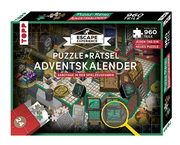 Puzzle-Rätsel-Adventskalender - Sabotage in der Spielzeugfabrik - Cover
