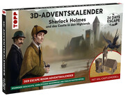 24 DAYS ESCAPE 3D-Adventskalender - Sherlock Holmes und das Castle in den Highlands - Cover