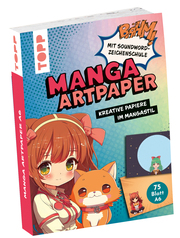 Manga Artpaper in DIN A6. Mit Soundword- Zeichenschule