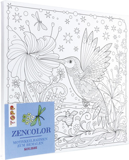 Zencolor Motivkeilrahmen Kolibri