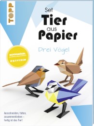 Tier aus Papier - Drei Vögel - Cover
