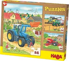 Puzzle Traktor und Co