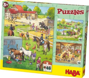 Puzzle Pferdehof