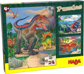 Puzzle Dinosaurier - Cover