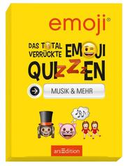 Das total verrückte emoji-Quizzen - Musik & mehr - Cover