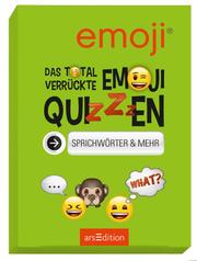 Das total verrückte emoji-Quizzen - Sprichwörter & mehr