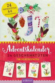 Adventskalender - 24 Geschenktüten zum Selbstgestalten - Cover