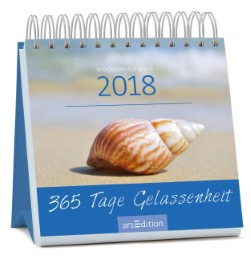 365 Tage Gelassenheit 2018 - Cover