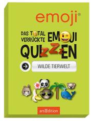 Das total verrückte emoji-Quizzen - Wilde Tierwelt - Cover