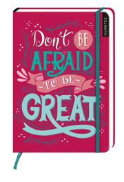 myNOTES Don't be afraid to be great - Cover