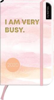 myNOTES Buchkalender 'I am very busy' 2020 - Cover