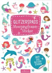 Glitzerspaß - Meerjungfrauen-Sticker