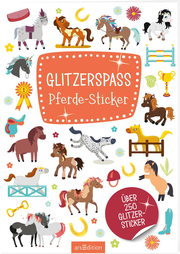 Glitzerspaß - Pferde-Sticker - Cover