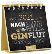 Mini-Wochenkalender 'Nach mir die Ginflut' 2021 - Cover