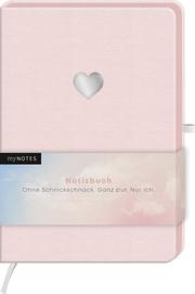 myNOTES Notizbuch A5 Classics Herz rosa - Cover