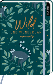 myNOTES Notizbuch A5: Wild und wunderbar - Cover
