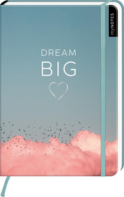 myNOTES Notizbuch A5: Dream Big