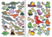 Metallic-Sticker - Dinosaurier - Abbildung 4