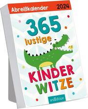 365 lustige Kinderwitze 2024 - Cover