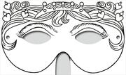 Zauberhafte Masken zum Ausmalen - Illustrationen 3