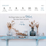 Mini-Wochenkalender 365 Tage Gelassenheit 2025 - Abbildung 1