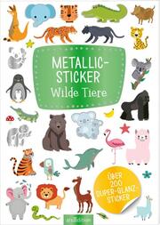 Metallic-Sticker - Wilde Tiere - Cover