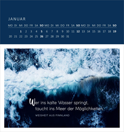 Wandkalender Sehnsucht nach Meer 2025 - Abbildung 1