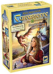 Carcassonne - Burgfräulein und Drache - Cover