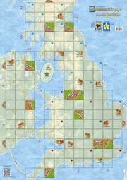 Carcassonne Maps - Great Britain