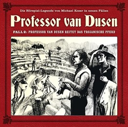 Professor van Dusen reitet das trojanische Pferd - Cover