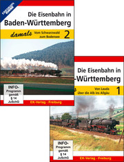 Die Eisenbahn in Baden-Württemberg damals - Teil 1 und Teil 2
