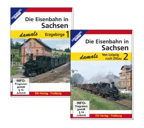 Die Eisenbahn in Sachsen damals