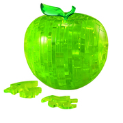 Crystal Puzzle: Apfel Grün
