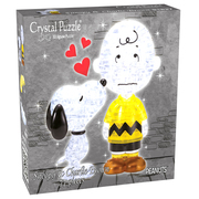 Crystal Puzzle: Snoopy & Charlie Brown