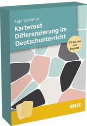 Kartenset Differenzierung im Deutschunterricht - Cover