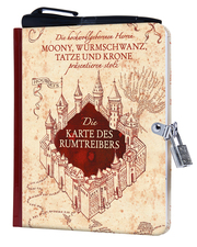 Harry Potter: Die Karte des Rumtreibers - Tagebuch mit Schloss und Leuchtstift