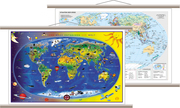 Kinderweltkarte & Staaten der Erde