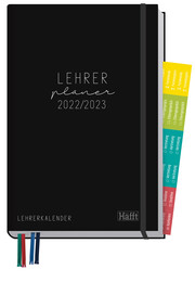 Lehrer-Planer A4+ 'Black Edition' 2022/2023 - Cover