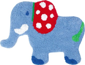 Kleiner Kinderteppich Elefant / Babyglück