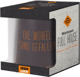 Würfelbecher Full House / Männerwelt