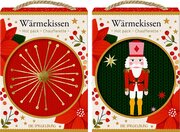Wärmekissen Nussknacker / Festliche Weihnachten, asort.