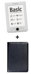 PocketBook Basic new (weiß) + Schutzhülle