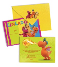 Einladungskarten-Set 'Der kleine Drache Kokosnuss' - Cover