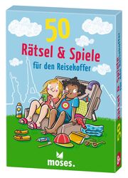 50 Rätsel & Spiele für den Reisekoffer - Cover