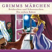 Grimms Märchen, Brüderchen und Schwesterchen/ Die sieben Raben - Cover
