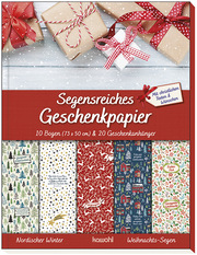 Geschenkpapier-Buch 'Nordischer Winter' - Cover